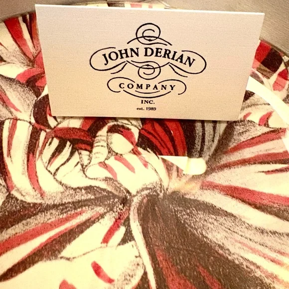 John Derian decoupage floral plate - Picture 2 of 4